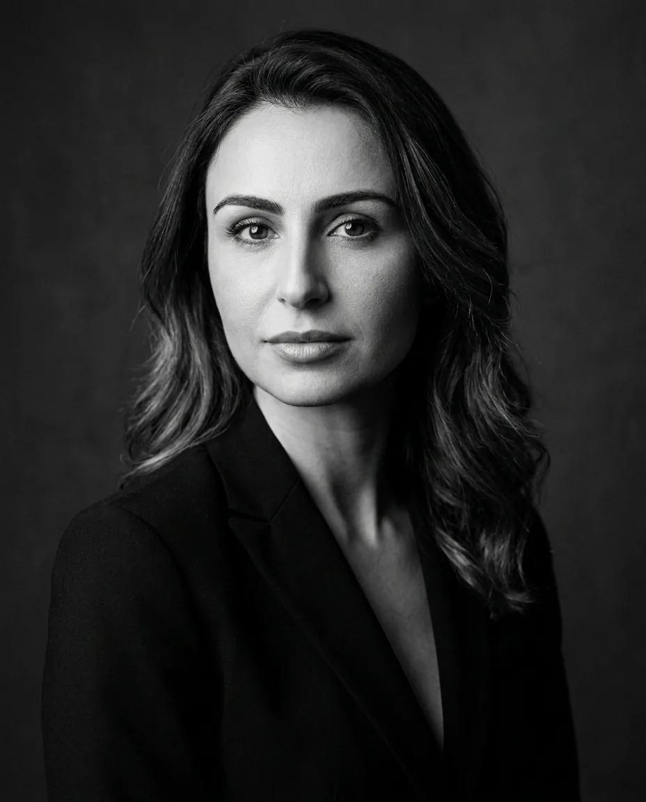 Editorial portrait of Gabrielle Levin