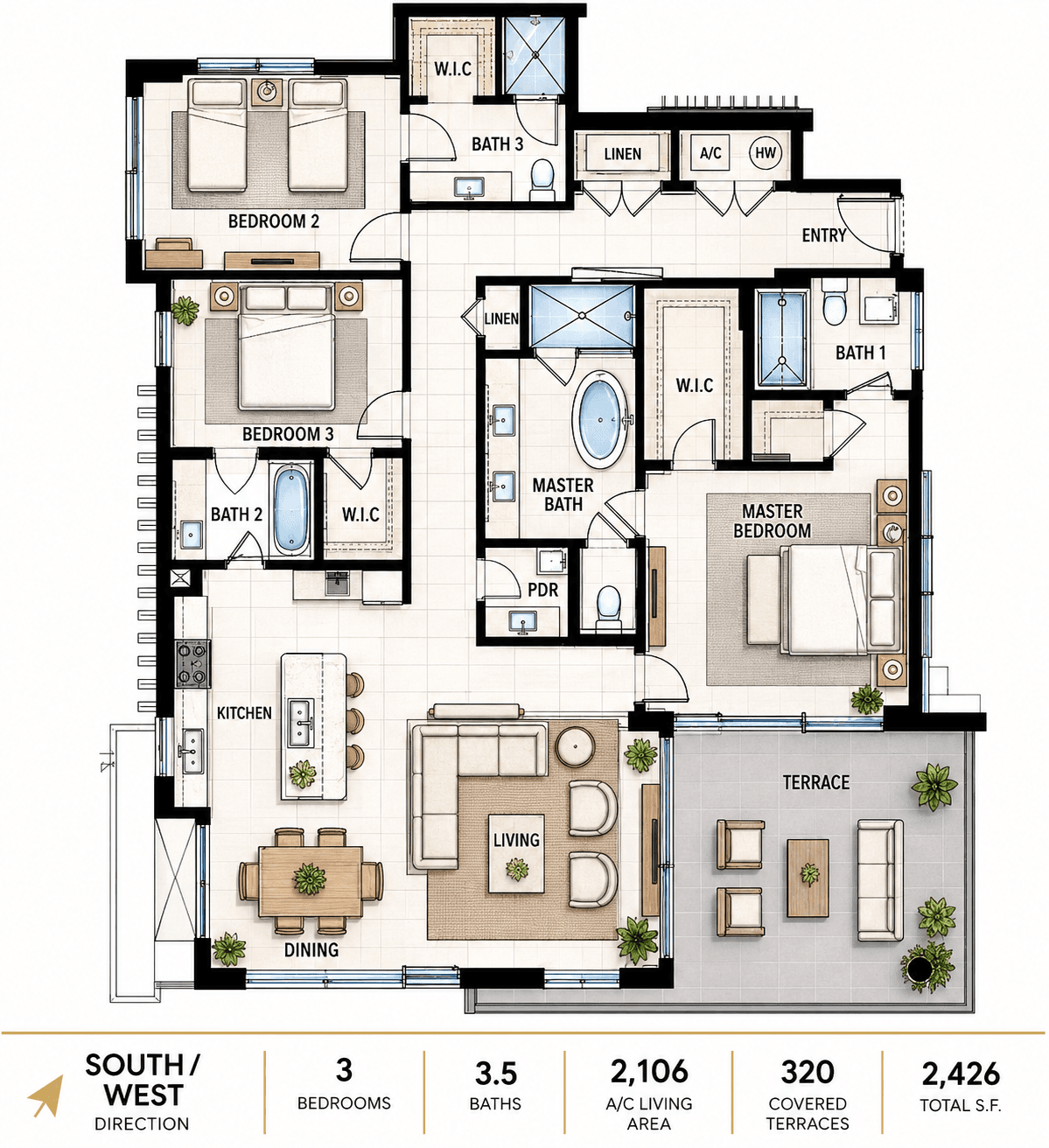 305 Briny Avenue 301, Pompano Beach, FL 33062, Unit 301