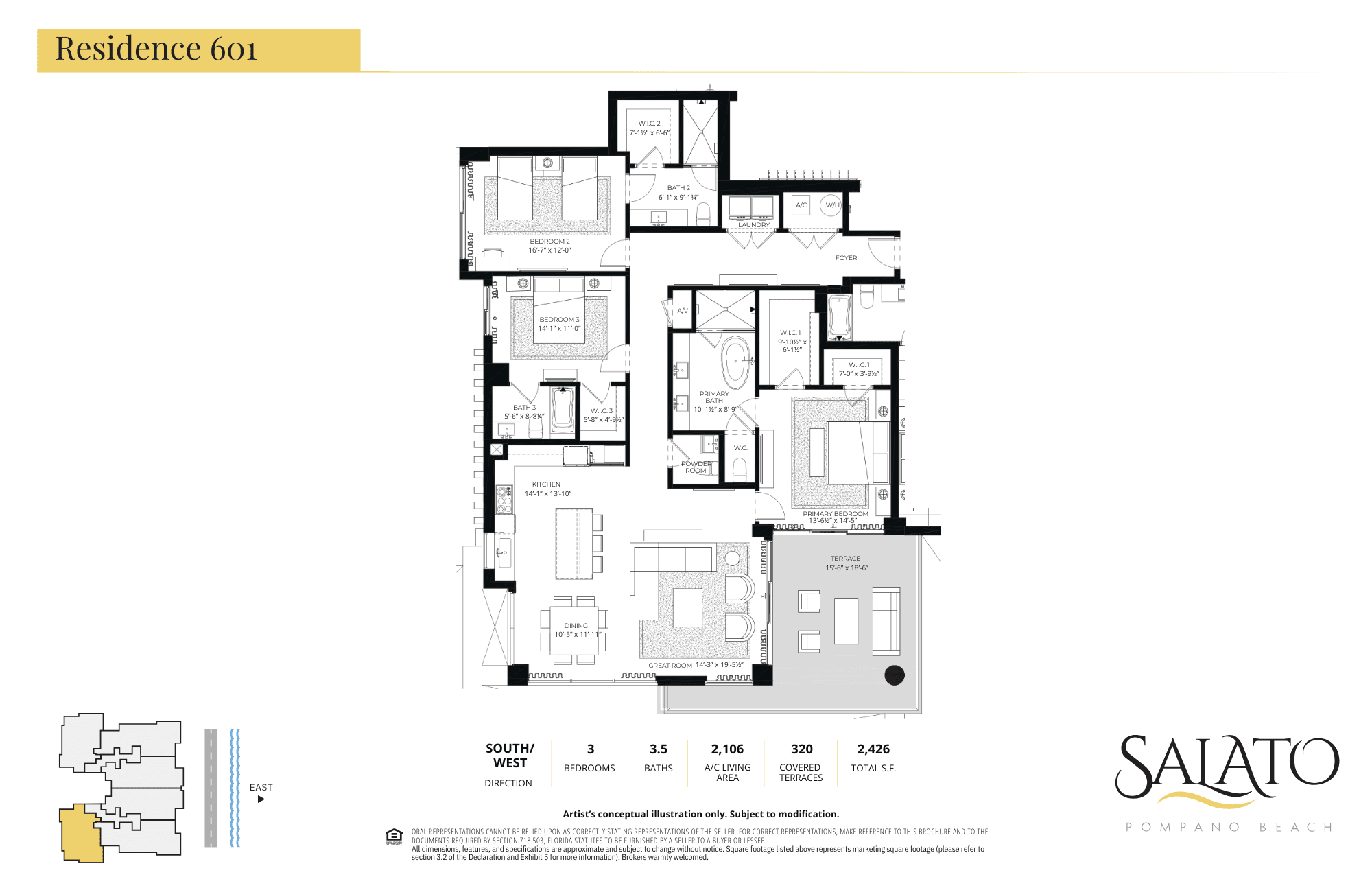 305 Briny Avenue 601, Pompano Beach, FL 33062, Unit 601 - Photo 2