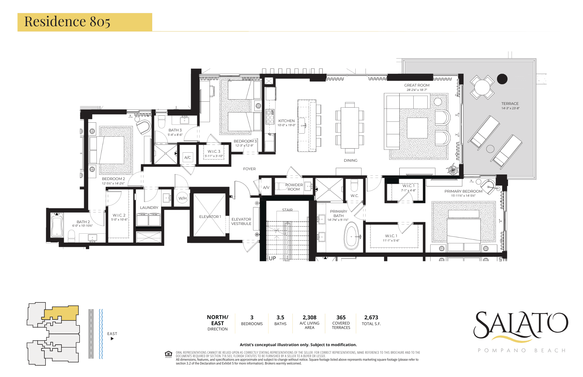 305 Briny Avenue 805, Pompano Beach, FL 33062, Unit 805 - Photo 2