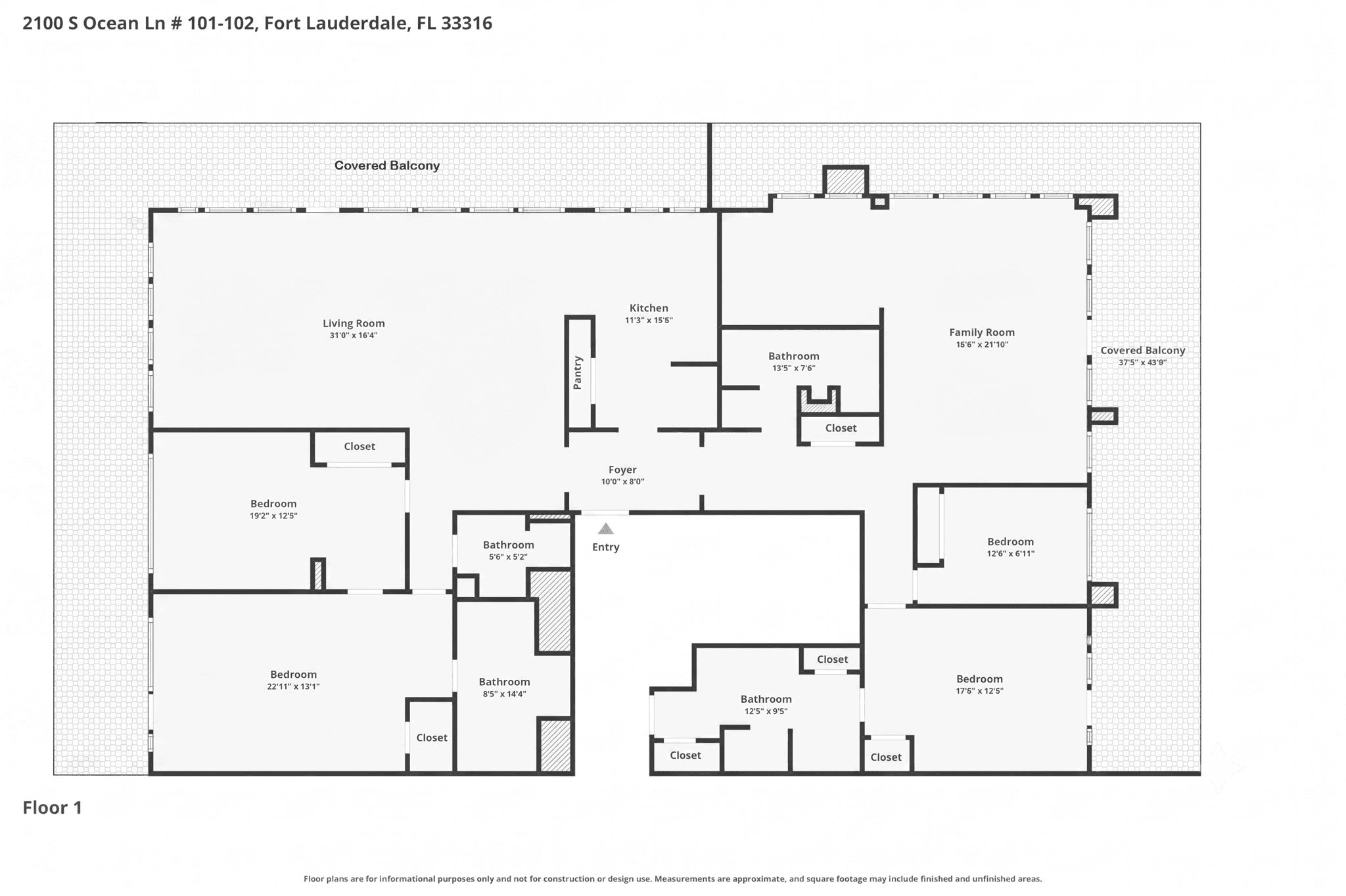 2100 S Ocean Lane 101-102, Fort Lauderdale, FL 33316, Unit 101-102 - Photo 4